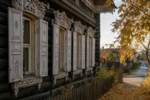 130th Quarter and Wooden Architecture Walk, Irkutsk: Carved Houses