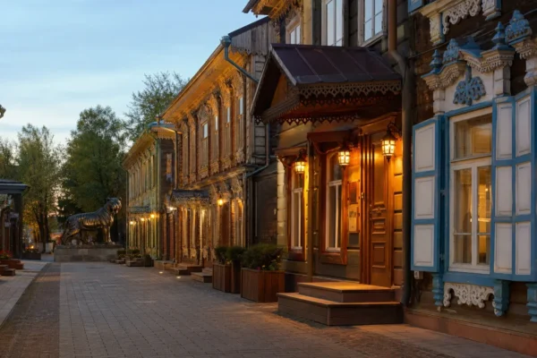 130th Quarter, Irkutsk: Wooden Houses, Cafes and Window to Asia