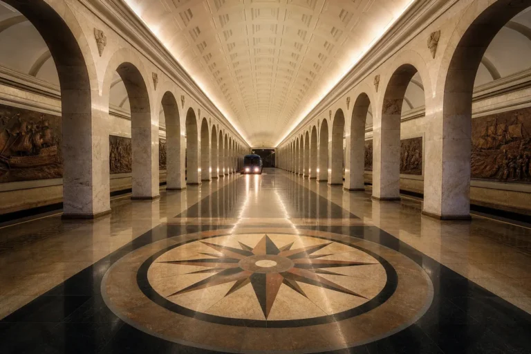 Admiralteyskaya Metro Station, Saint Petersburg: Deepest in Russia 20