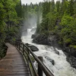 Akhinkoski Waterfalls: Ecotrail, Cascades and Access 2