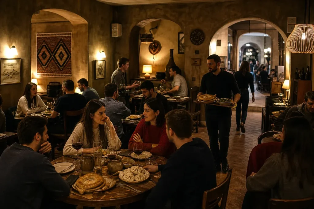 Belye Nochi, Sochi: Georgian Khinkali and Caucasian Cuisine