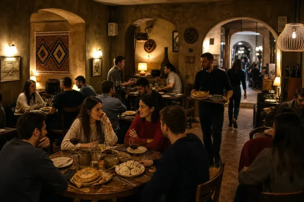 Belye Nochi, Sochi: Georgian Khinkali and Caucasian Cuisine