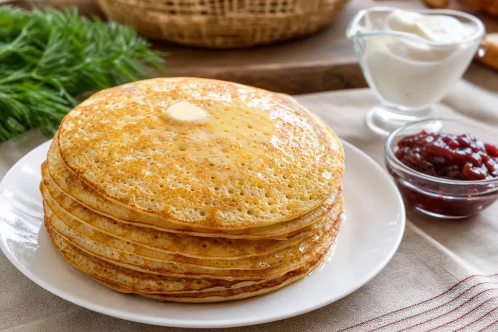 Blini, Vladivostok: How to Make Russian Yeast Pancakes