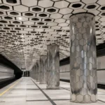 Botanicheskaya Metro Station: Terminal Stop and Geometric Design