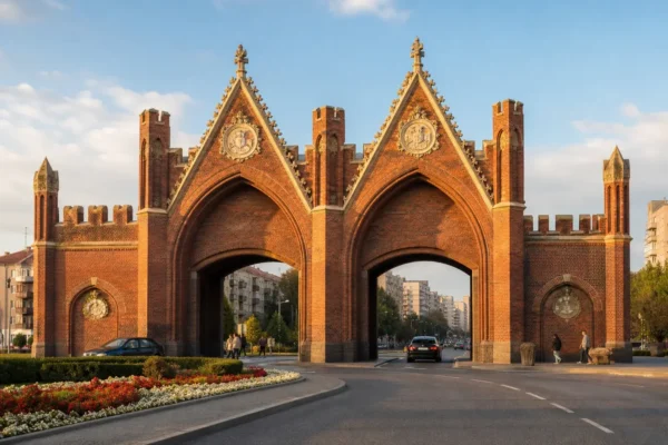Brandenburg Gate, Kaliningrad: A 350-Year-Old Fortress Gate Still in Use