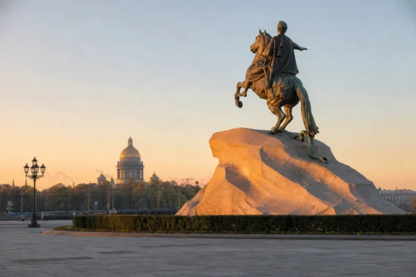 Bronze Horseman: Peter the Great’s Statue and Thunder Stone