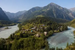 Chemal, Altai Mountains: Gateway to River Valleys and Mountain Views