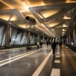 Chkalovskaya Metro Station, Saint Petersburg: Aviation Hall