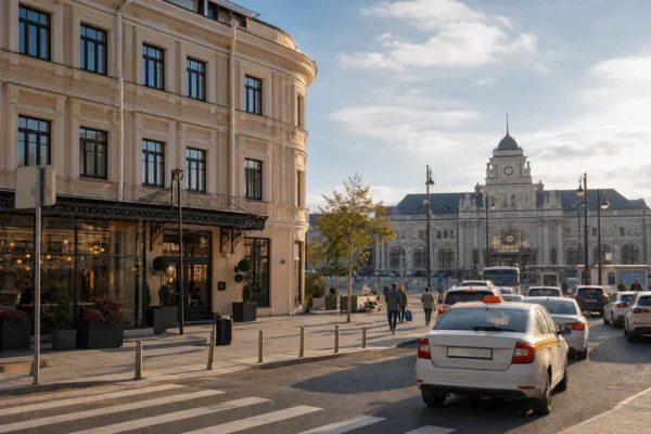 Crystal Hotel, Kazan: Convenient Central Location Opposite the Railway Station