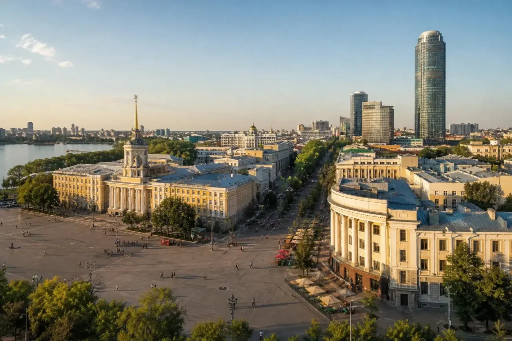 Downtown Yekaterinburg: History, Walking Routes and What to See