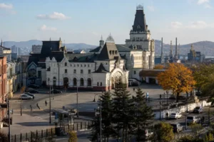 Frunzensky, Vladivostok: Downtown Nightlife, Food, and Transport Hub