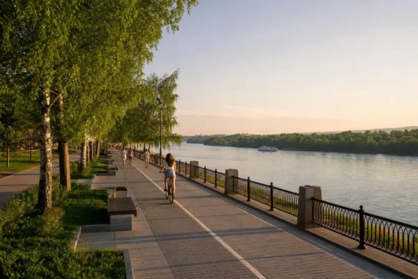 Gagarin Boulevard Pier, Irkutsk: Boats, Walks and Alternatives