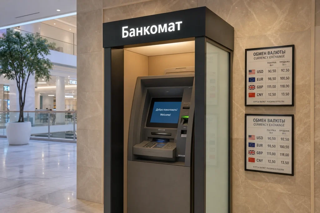 Get Money and Use ATMs in Volgograd: Exchange Cash and Open a Russian Card