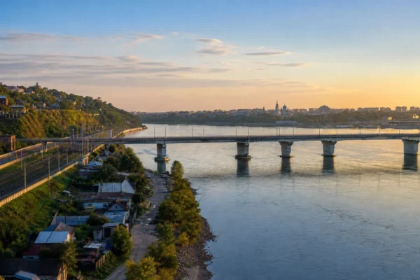 Glazkovo, Irkutsk: Left-Bank District with the Railway Station