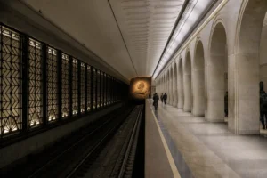 Gorkovskaya Metro Station, Saint Petersburg: Fortress Stop