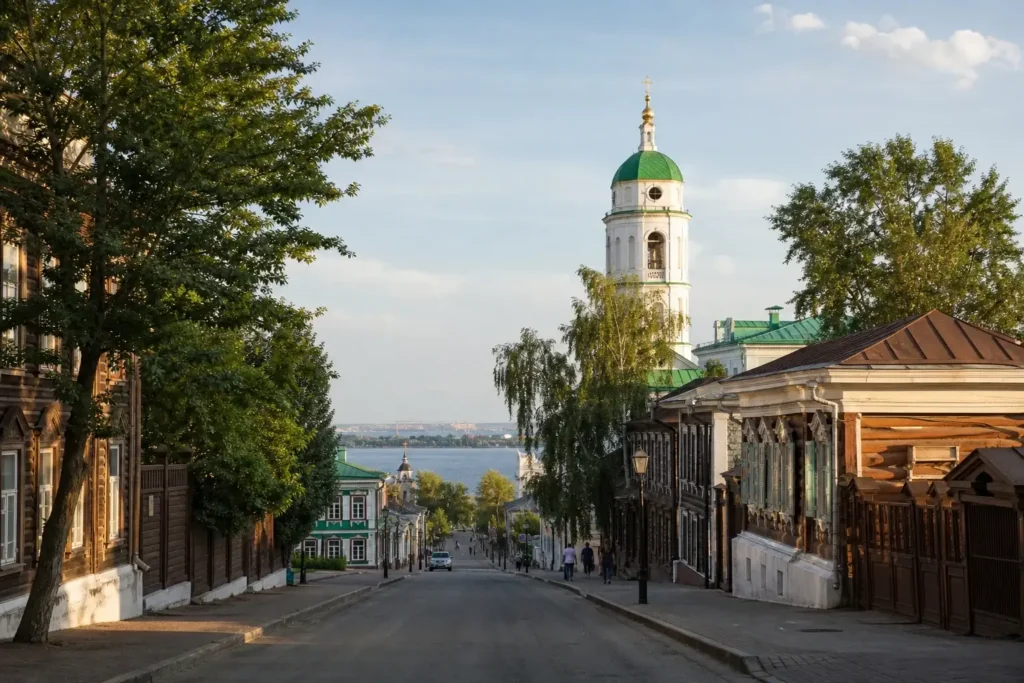 Green Line Self-Guided Walking Tour, Irkutsk: Route and Stops