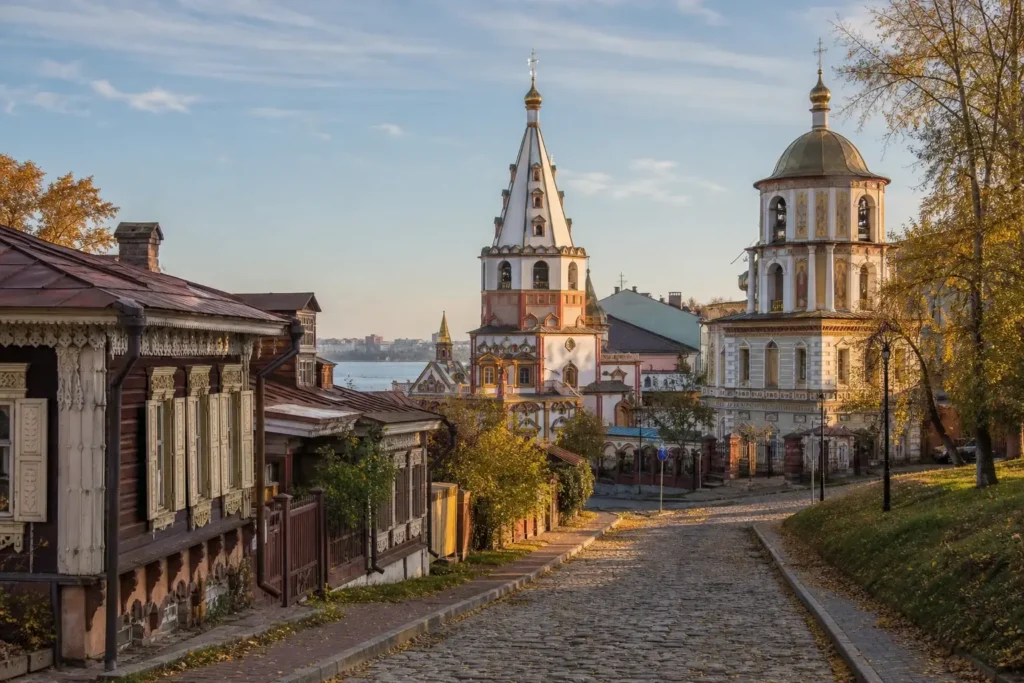 Historic City Center, Irkutsk: Churches, Squares and Wooden Houses