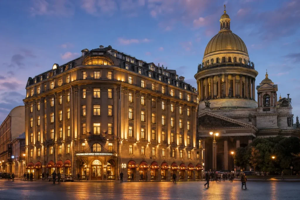Hotel Astoria, Saint Petersburg: History, Rooms and Location
