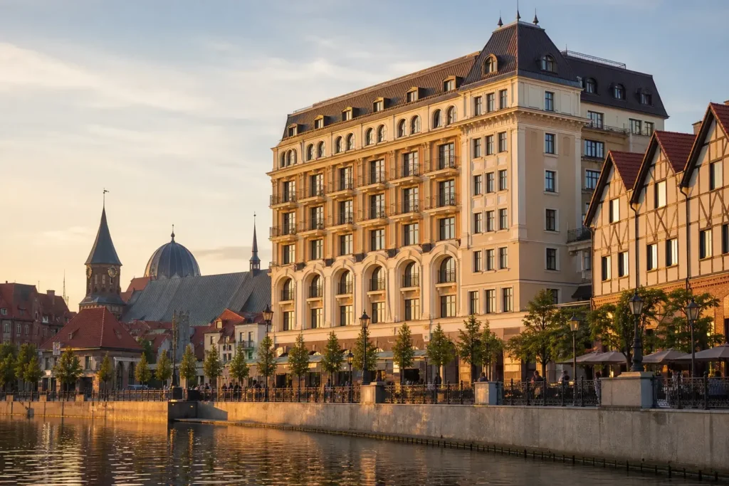 Hotel Kaiserhof, Kaliningrad: Central Riverside Hotel with Spa