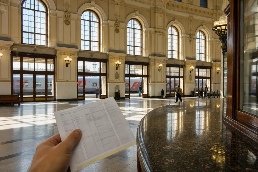 How to Buy Russian Train Tickets, Saint Petersburg: Steps