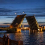 How to Cross the Neva During Drawbridge Openings, Saint Petersburg: Plan