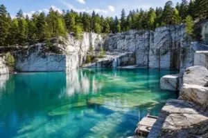 How to Get to Ruskeala Mountain Park, Karelia: Train, Taxi and Timing