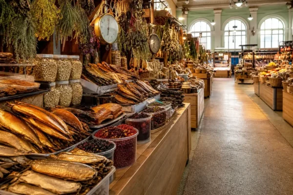 Irkutsk Central Market: Baikal Fish, Cedar Nuts and Local Food