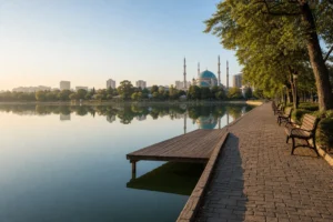 Kaban Lakes: Kazan’s Waterfront Path and Lake Views