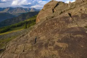 Kalbak-Tash Petroglyphs: 8,000 Years of Rock Carvings in the Altai