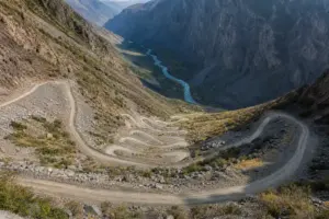 Katu-Yaryk Pass: Extreme Views and the Road Down