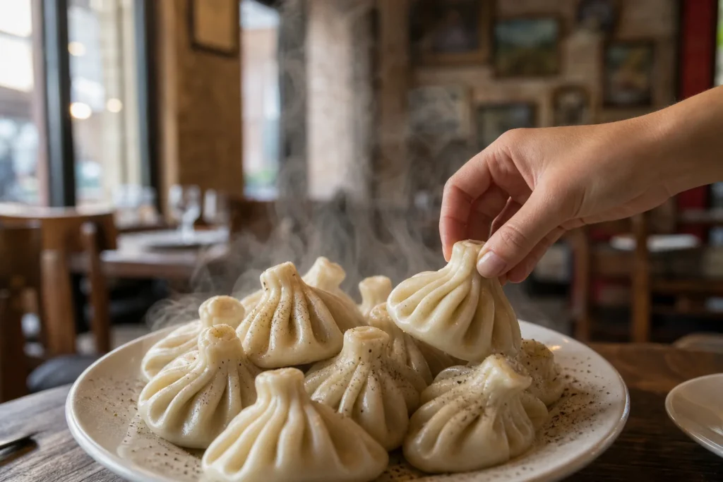Khinkali: How to Eat Georgian Dumplings the Right Way