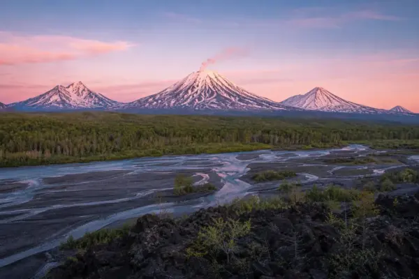 Klyuchevskoy Nature Park: Volcano Group, Lava Fields and Klyuchi 1