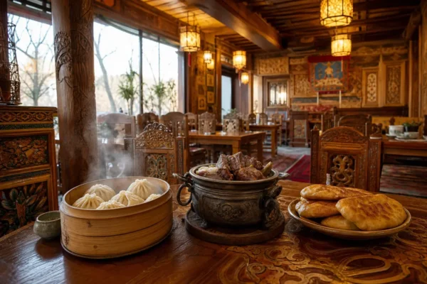 Kochevnik, Irkutsk: Mongolian Food, Buuzy and Khorkhog