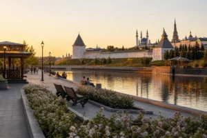 Kremlin Embankment: Free Riverside Walk with Fortress Views