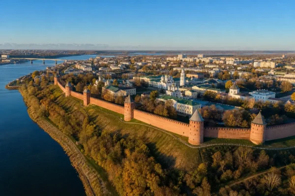 Kremlin, Nizhny Novgorod: 16th-Century Fortress at the River Confluence