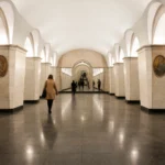 Krestovsky Ostrov Metro Station, Saint Petersburg: Park Gateway