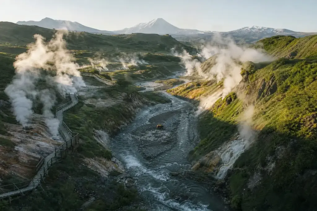 Kronotsky Nature Reserve: Geysers, Bears and Volcanic Wilderness