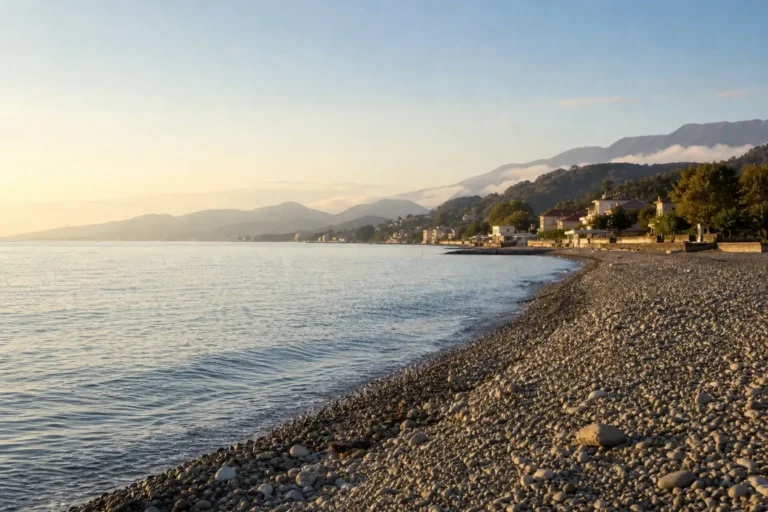 Kudepsta, Sochi: Quiet Beach Village and Budget Base 64