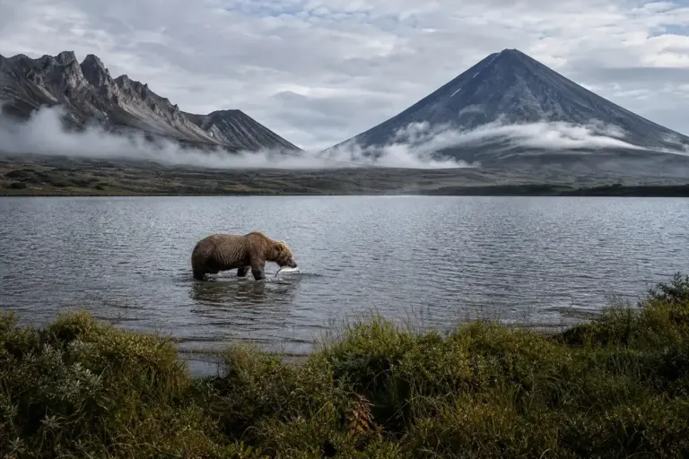 Kurile Lake: Bears, Salmon, and Volcanic Wilderness