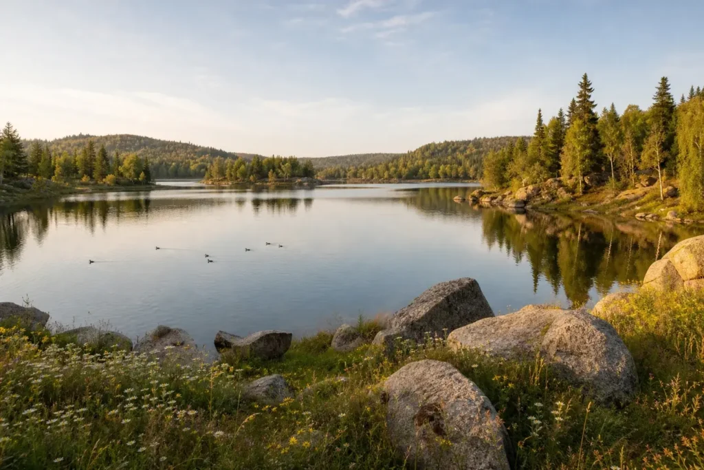 Lakes & Nature Around Yekaterinburg: Cycling, Swimming & Forest Walks