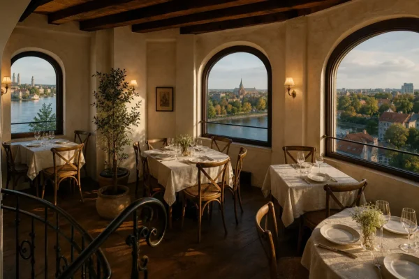Madame Bushe: French Dining in a Lighthouse with River Views