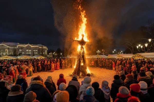 Maslenitsa in Volgograd: Pancakes, Folklore and the Burning of Winter
