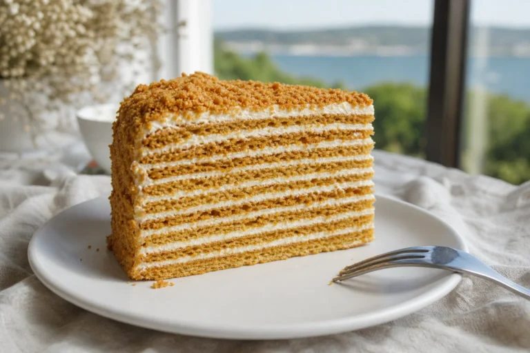 Medovik: Make Classic Russian Honey Cake Step by Step