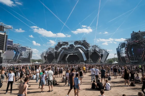 Mekhanika Festival: Electronic Music and Light Shows in Yekaterinburg