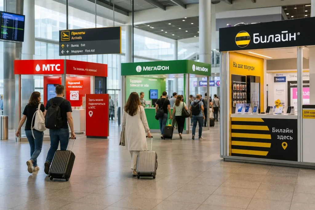 Mobile connectivity in Sochi: eSIM and SIM cards for tourists