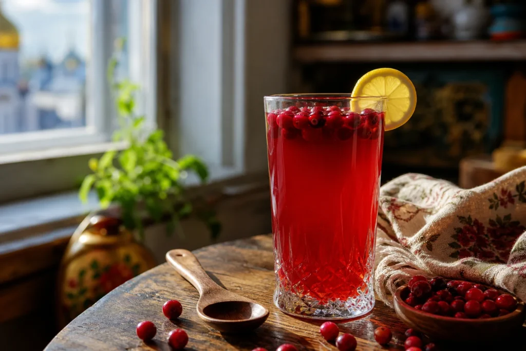 Mors: Recipe for Russian Berry Drink at Home