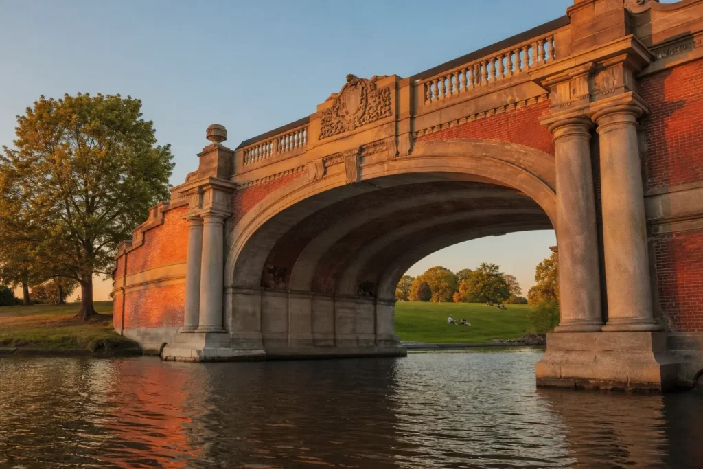 New Holland Island: Free Park, Brick Arch and the Bottle