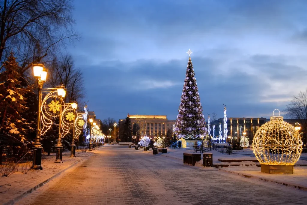 New Year Celebrations in Volgograd: Traditions and Public Festivities