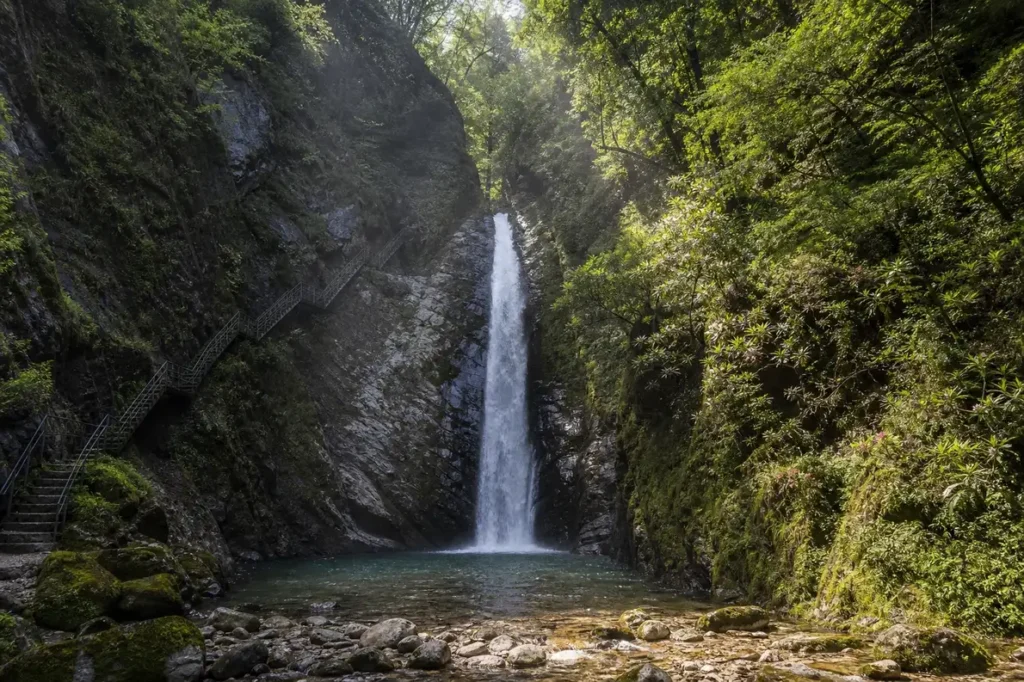 Orekhovsky Waterfall: Easy Hike to a Mountain Cascade Near Sochi