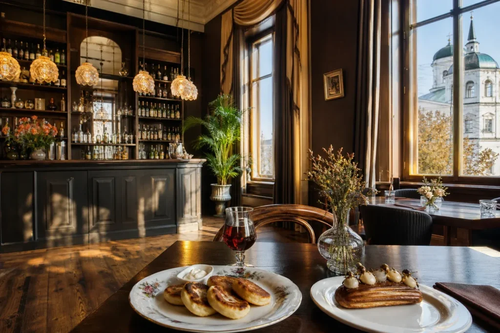 Pepel, Irkutsk: Historic Baikal Cuisine in Peretolchin's House